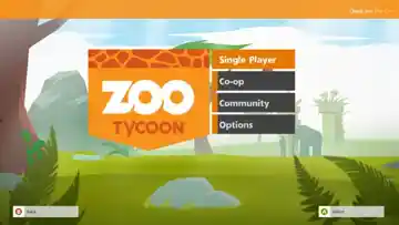 Zoo Tycoon (USA) screen shot game playing